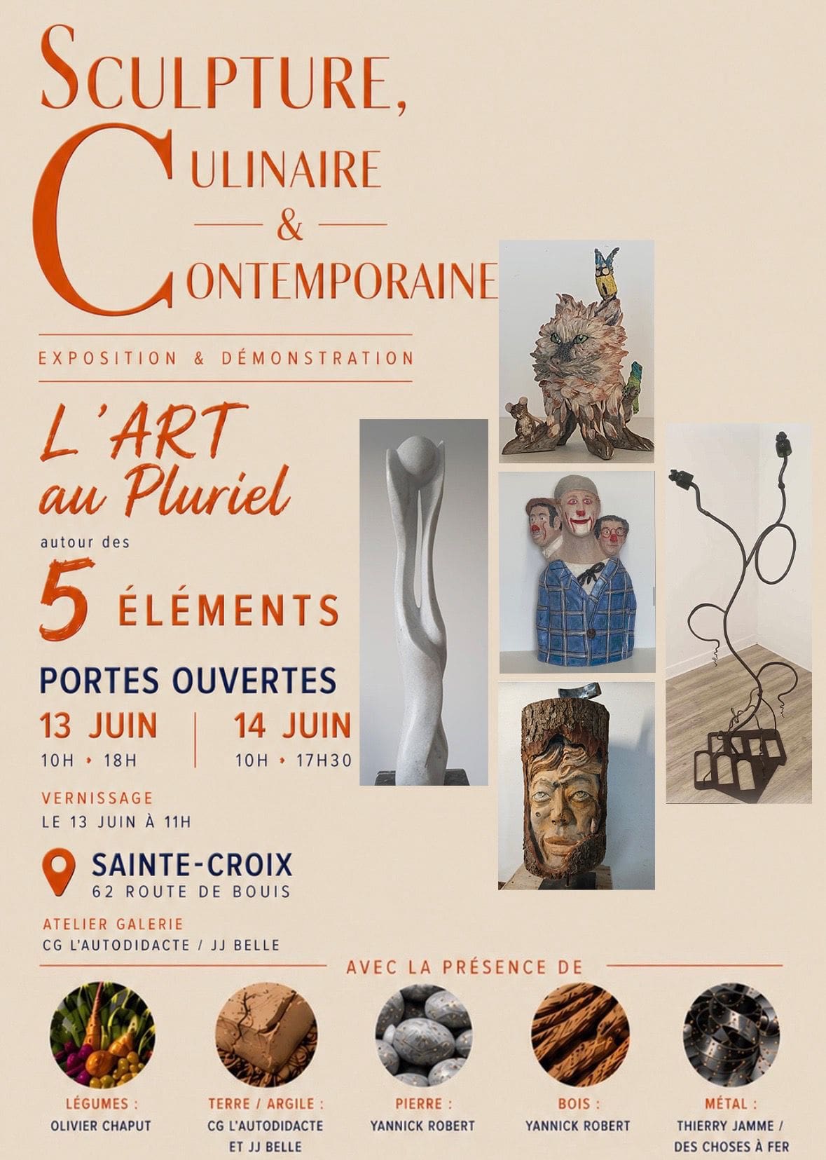 EXPOSITION DEMONSTRATION DE SCULPTURE